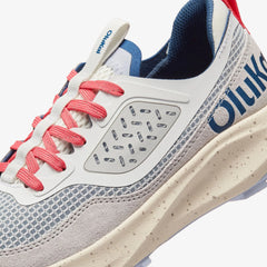 Makiki - Bright White / Coastal Blue